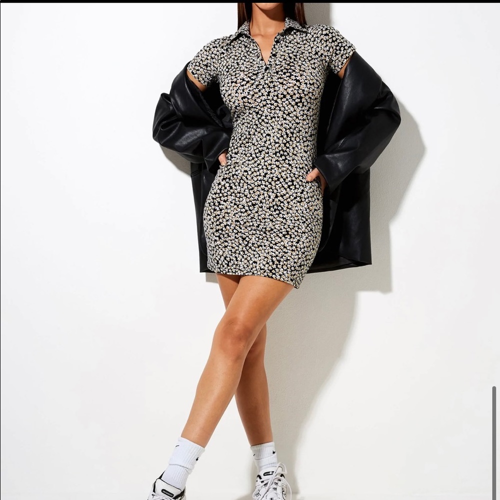 MOTEL ROCKS Collared Shirt Dress - Picture 3 of 4